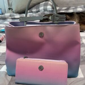 Disney Loungefly Ariel Bag and Wallet